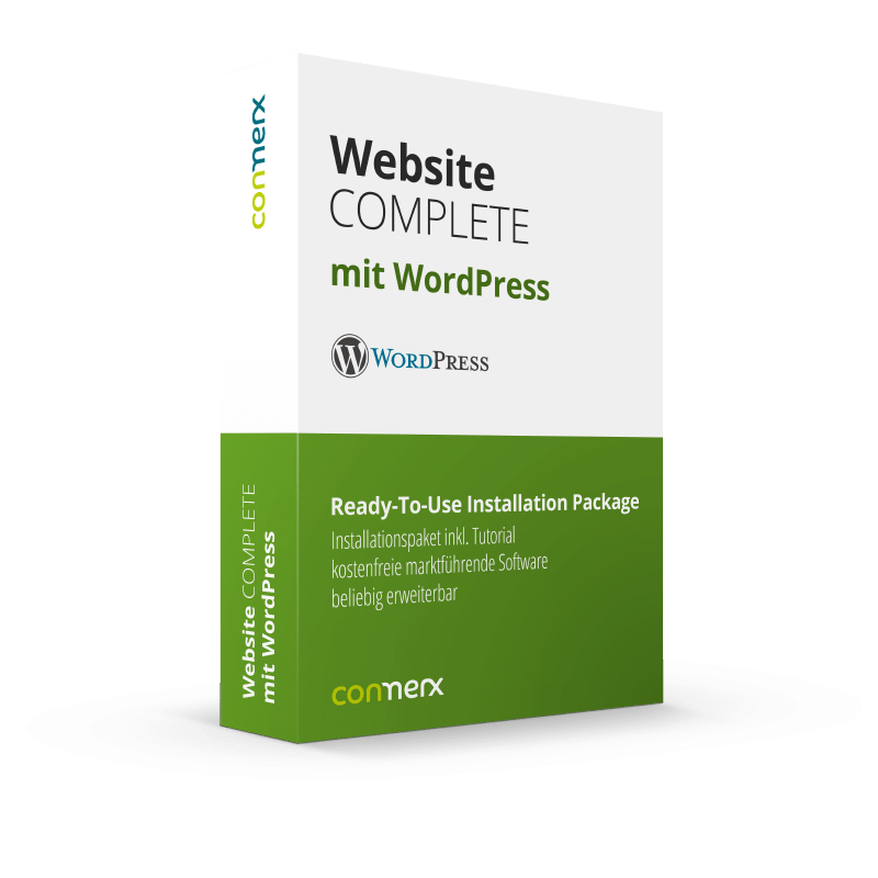 Website COMPLETE mit WordPress