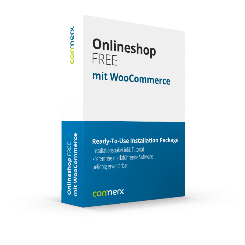 WooCommerce FREE – Kostenloses Einstiegspaket für einfache WordPress-Shop-Installation